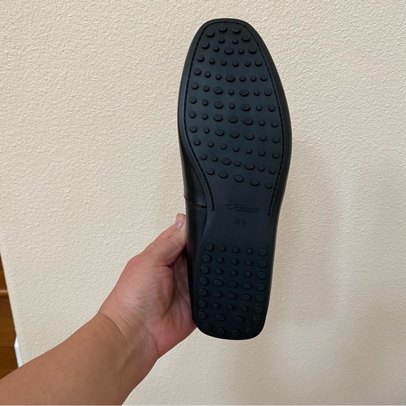 NWB Toecap Black Leather Driving Shoes for Men - Picture 7 of 15